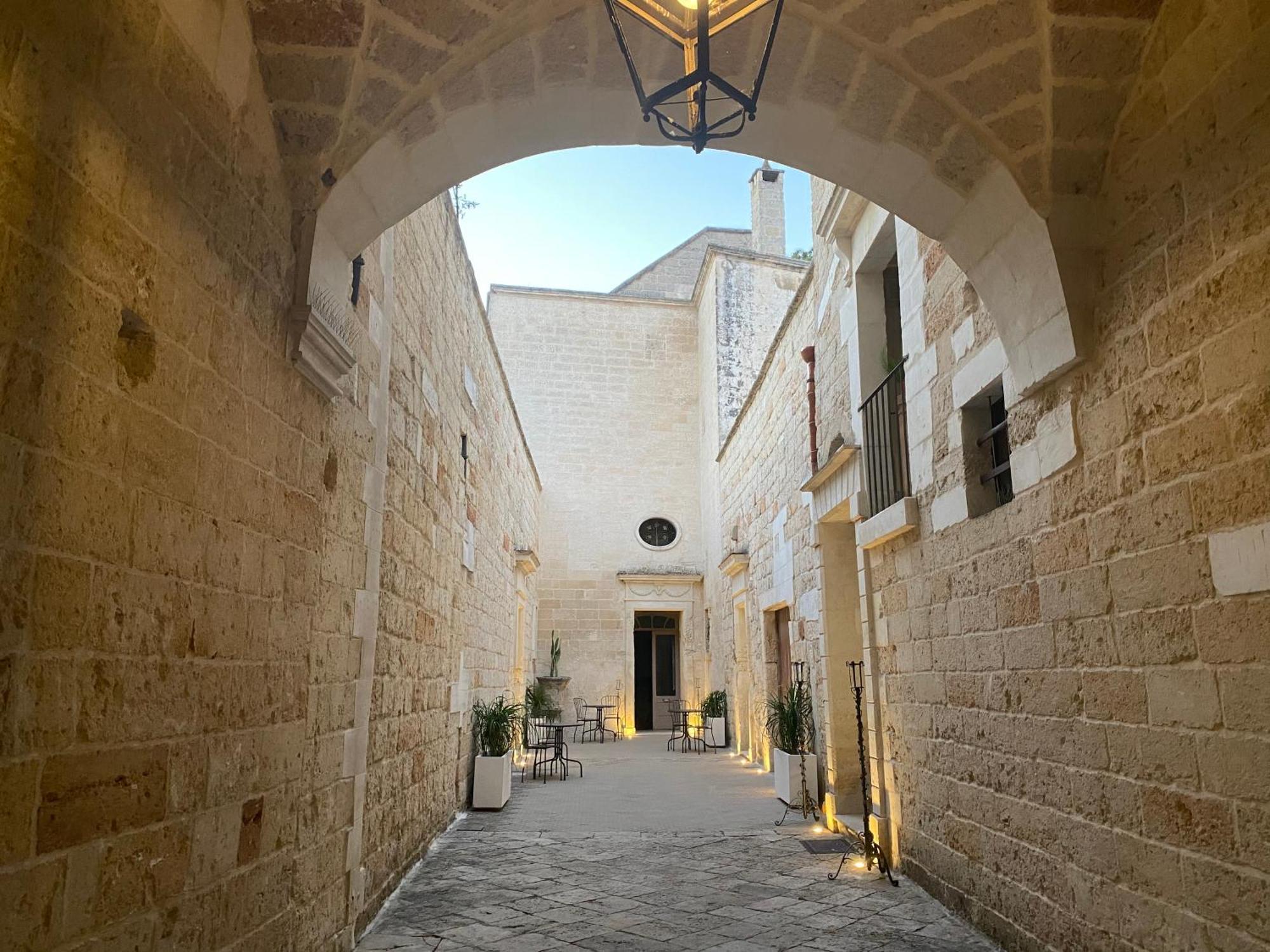 Bed and Breakfast Palazzo De Carlo E Il Parco Dei 7 Pozzi Lecce Exteriér fotografie