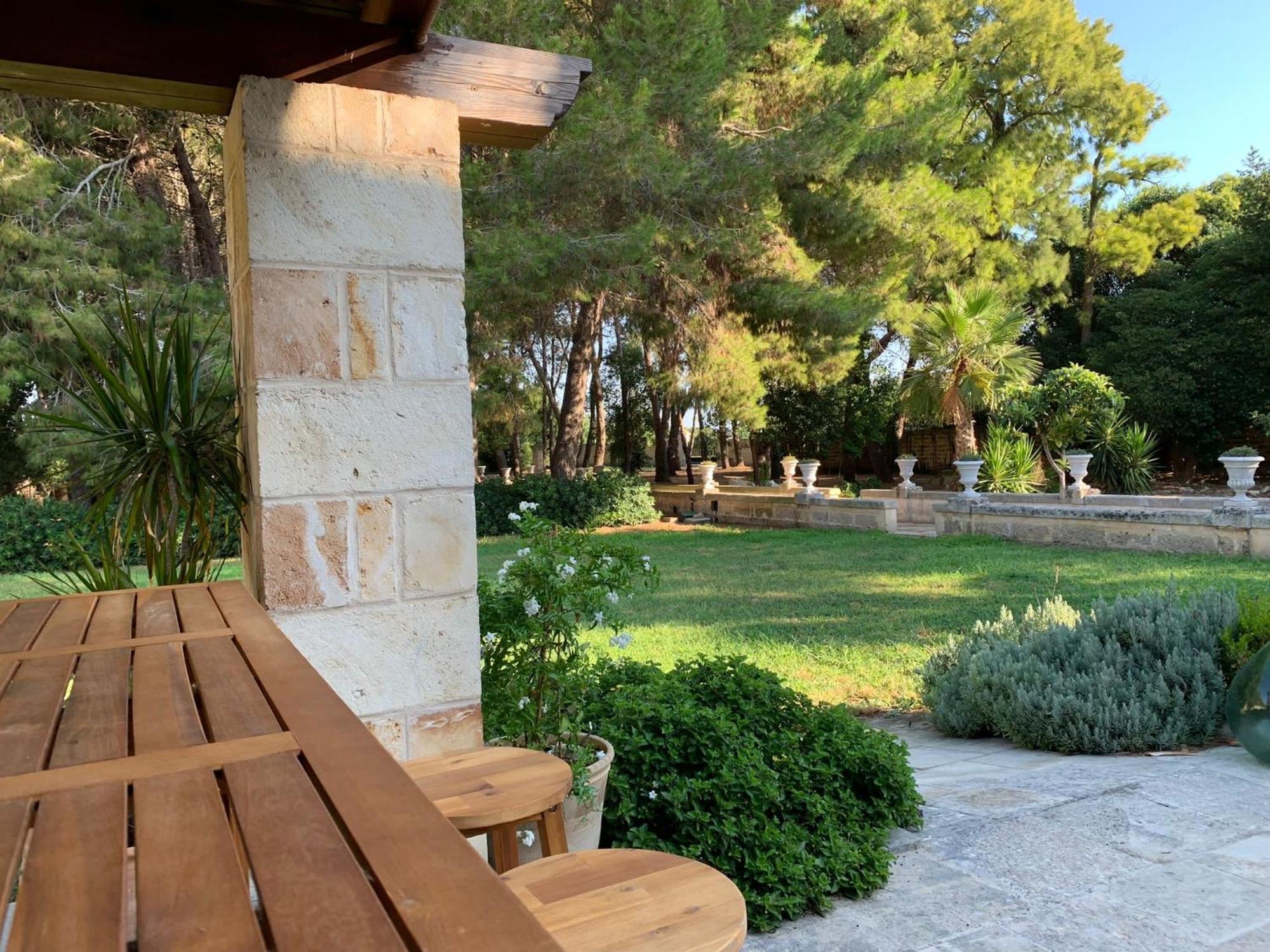 Bed and Breakfast Palazzo De Carlo E Il Parco Dei 7 Pozzi Lecce Exteriér fotografie